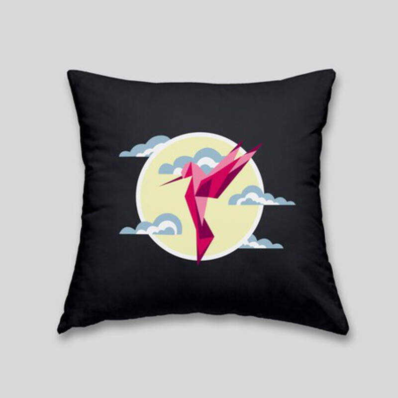 Coussin colibri Coussin colibri